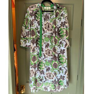 DVF Floral Silk Dress